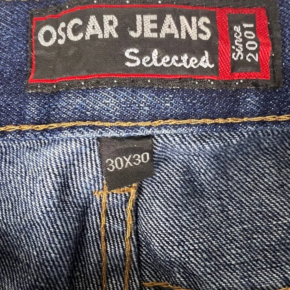 Oscar Jeans Women's 30x30 Blue‎ Stonewash Selected Straight Leg 100% Cotton NWT
